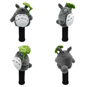 Dibujos animados Golf Wood Head Cubre Animal Golf Driver Fairway Headcover Peluche Totoro Head Protecter Mascota Novedad Lindo Regalo 220722