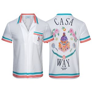 Casa Designer t-shirt pour hommes de luxe femmes et hommes t-shirt mode classique T-shirts à manches courtes et col en V T-shirt