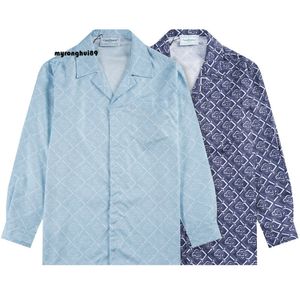 Casablanca t-shirt automne nouveau manteau de rue Jacquard losange coréen en vrac avec un sens du Design pour un petit haut