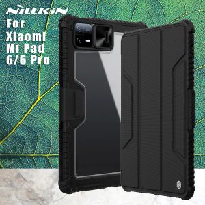 Case Nillkin pour Xiaomi Mi Pad 6 Pro Protection de caméra Protection de caméra Bumper Flip Cuir COUVERTURE COVER DE BACK POUR XIAOMI PAD 6