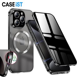 Caseiste 2 en 1 anneau magnétique anti-espion aimant PEEP ADSORPTION BOUCLE LOCKLE TÉLÉPHONE PRINCAPIALE COVER SÉCURIT