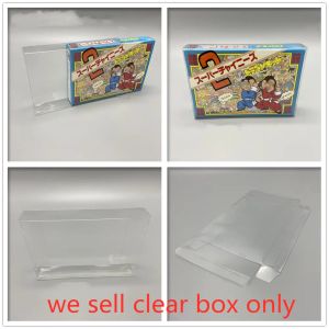 Cas 10pcs Pet Box Protector pour FC pour Nintendo Family Computer (FAMICOM) Shell Game Clear Affichage Case pour JPN