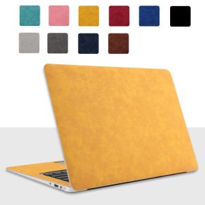 Cases 13 15 16 11 Case de cobertura de cuero PU de 12 pulgadas para Apple MacBook Pro Retina 13.3 Air laptop 2020 A2141 PRO14 A2442 2021 Piel de concha