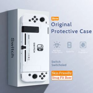 Fundas BLUEKAKA para Nintendo Switch, funda protectora trasera dura colorida para PC, carcasa personalizada para consola Nintendo Switch NS Joycon Fit