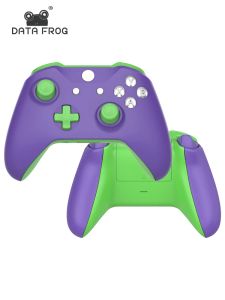 Case Data Frog Remplacement Shell de boîtier complet pour Xbox One Slim Housing Faceplate Cover avec boutons définis pour Xbox One Slim Controller