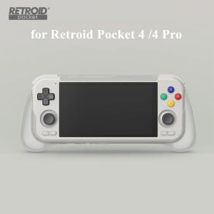 Caisses Grip et sac pour Retroid Pocket 4/4 Pro Perfheld Game Console Console de transport pour Retroid Pocket Retro Video Game Console