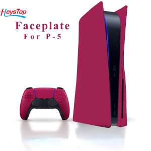 Casos Heystop PS5 Console FacePlaet, Antiscratch antiproltura PS5 PS5 Placa de reemplazo de reemplazo de placa de consola para PS5 Edición de disco