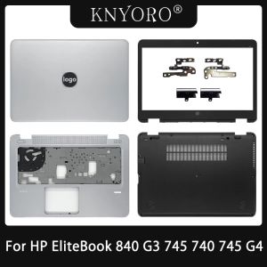 Cas nouveaux boîtiers pour HP EliteBook 840 G3 G4 740 745 G3 G4 ordinateur portable LCD Couverture arrière Topcasse / Cadre Cadre / Palmrest / Bott