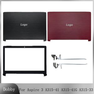 Cas nouveaux pour Acer Aspire 3 A31541 A31541G A31533 Coud de couvercle arrière Couvercle LCD Couvercle arrière / Cortret avant Logement Red Black