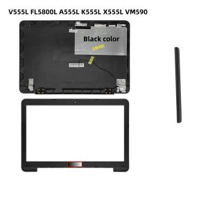 Cas nouveaux ordinateur portable LCD COUVERCULATION COUR CDIR ASUS X555L A555L K555L VM590L R557L W519L Y583L Cadre de lunette