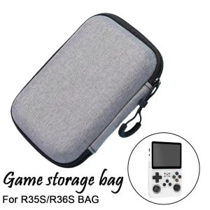 Cas Case de jeu portable pour R36S / R35S Retro Game Console Case de rangement Sac de rangement Protective Bag Eva Hard Handsbag Hard Hand