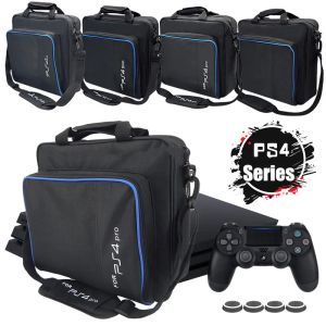 Cas PS4 Pro Slim Game Sytem Travel Sac Canvas Case Protect Bagt Bag à main pour la console et les accessoires PS4