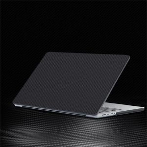 Casas Slim Soft para la computadora portátil de casos MacBook Pro 13 para MacBook Air M1 Case 2020 Cubierta para Apple 14 pulgadas 2023 M2 2021 Textura de fibra de carbono