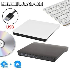 Cas USB 3.0 External DVD Player CD Brûler Drive Optical Drive CD Rom Disk Reader DVD RW Burner CD Écrivain ENCLOSOIRE POUR PC OPRODOIRE