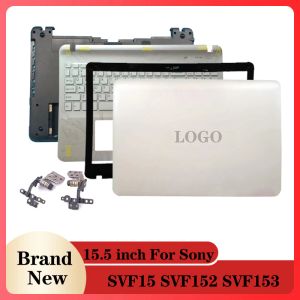 Cas Blanc Herbotage de l'ordinateur portable Couverture arrière / Hinges / Palmrest / Case inférieur pour Sony Vaio SVF15 SVF152 SVF153 SVF152A23T SVF15 FIT15 Notebook