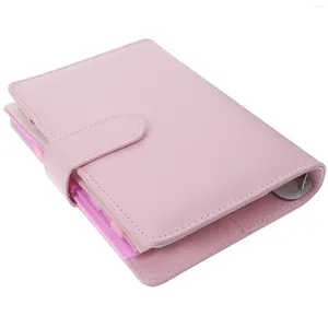 Cash Bag Loose-leaf Pockets Notebook Notepad Portable Expense Tracking Decorative DIY