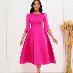 Robes décontractées rose vert bleu violet longues événements formels robe de soirée robe chic élégant vêtements féminins pour le gala de bal
