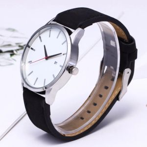 Relojes casuales para hombre Correa de cuero Relojes deportivos Regalos de cumpleaños para niños Montres de luxe