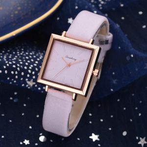 Montre à Quartz décontractée dames bracelet en cuir montre-bracelet électronique mode affaires horloge filles Promotion cadeau Montres de luxe