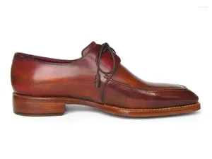 Zapatos informales 2024 Handmen Mens Wingtip Oxford Leather Brogue Men's Dress Classic Business Formal para hombres