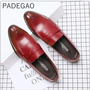 Zapatos informales 2024 Corea Style Smart Business Men Loafers Point Toe Low Top Breatable