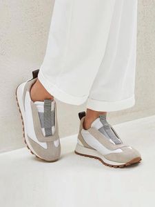 Chaussures décontractées automne 2024, baskets à bout rond en cuir véritable pour femmes, chaussures de sport de Tennis pour femmes B C, Design Original