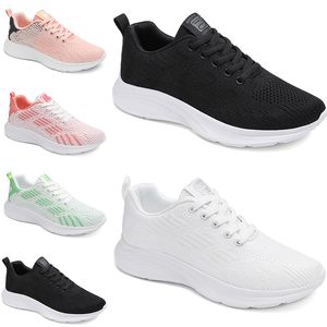 Zapatos casuales Negro Blanco Luz Verde Rosa Correr Caminar Transpirable Bajo Suave Multi Mens Sneaker Entrenadores al aire libre Zapato GAI barato