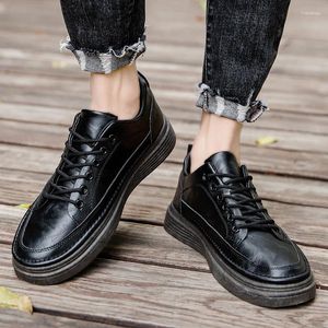 Zapatos casuales Diseñador de mocasines Hombres zapatillas Sneaker causal Man impermeable de cuero suave de cuero original para Zapatillas de Hombre