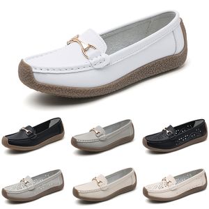 Zapatos casuales gai para mujer pisos de verano tenis blanco beige beige gris mujer plataforma de plataforma de plataforma zapatillas