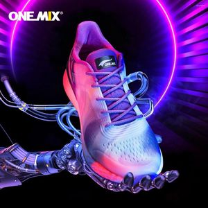 Zapatos informales Onemix Running For Men Mesh Weave Entrenamiento al aire libre Transporte Sports Track Field Women Skogging Sneakers