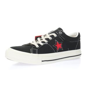 Zapatos casuales Skate Heart One Star Black Canvas Hearts Hearts Mens Love S Womens Sports