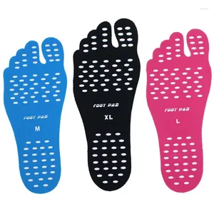 Zapatos casuales piscina de natación almohadillas adhesivas de pie estatales de playa anti -slip protección de aislamiento invisible
