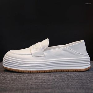 Zapatos informales para mujer, mocasines Modis, zuecos sin cordones, zapatillas de deporte con plataforma para mujer, zapatos planos con punta redonda, Creepers sin cordones, vestido pequeño 2024