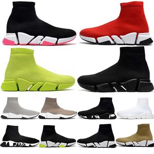 Chaussures de chaussettes d'hiver décontractées 2024 Livraison gratuite chaussures noir blanc rouge bouton blanc jaune vert rouge gris pour hommes femmes baskets de plein air baskets 36-45