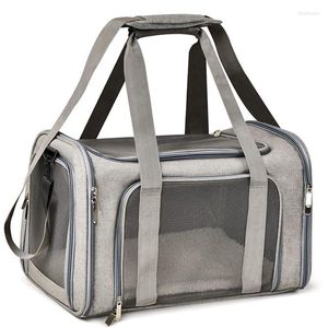 Cat Carriers Bag Portable Simple Messenger Pet Going Out Cage Breathable Foldable Backpack