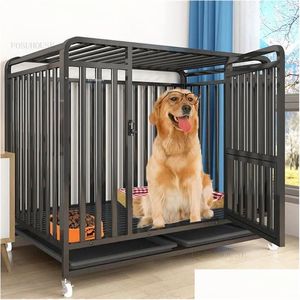 Caisses de transport pour chats, maisons de transport pour chiens de taille moyenne et grande, capacité intérieure, Cage pour chiens, espace domestique, Villa surdimensionnée pour animaux de compagnie, Supp Dhyat