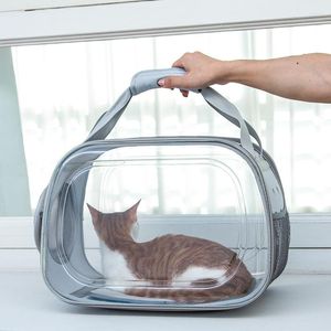 Cat Carriers Dog Carrier Bag Soft Side Backpack Pet Travel Bags Airline Approved Transport For Small Dogs Cats Outgoing