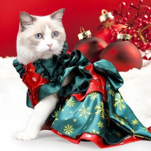 Disfraces de gato, vestido de Cosplay para mascotas de Navidad para ropa para perros pequeños, traje de fiesta, productos de regalo de año de Navidad