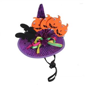 Costumes de chat Halloween Costume d'animal de compagnie chien et chapeau Bandana accessoires de fête doux pour chiens chats habiller livraison directe maison jardin Suppli Dhnfg