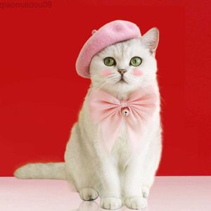 Disfraces de gato Lovely Dog Hat Adorable Dress Up Transpirable Pet Hat Party Dressing Supplies AA230321