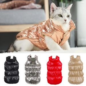 Cat Costumes Waterproof Warm Down Jacket For Small Cats Winter Pet Clothes Kedi Katten Coat Puppy Clothing Mascotas Costume Disfraz Gato