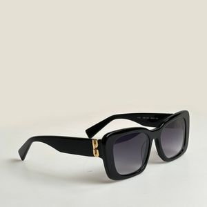 Cat Eye Sunglasses 07ys Black Grey Gradient Femmes Summer SUNNES GAFAS DE SOL SONNENBRILLE UV400 Eye Wear With Box