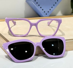 Cat Eye Sunglasses Double Lens Purple Black Lens Femmes Summer Shades Sunnies For Women Lunetes de Soleil Glasse Occhiali da Sole UV400 Eyewear