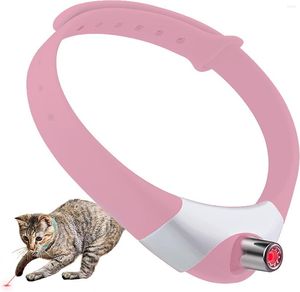 Chat Jouets ATUBAN Portable Automatique Avec LED Lumières Électrique Smart Amusant Collier Pour Chaton Interactif Intérieur