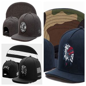 Cayler Sons Casquettes de baseball CSBL crâne Indiens camo bord Marque Hommes Sport En Plein Air Bone gorras hombre mode Casquette Chapeu Snapback Chapeaux