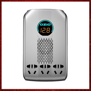 CC221 6 chargeur de voiture USB QC3.0 PD charge rapide 200W 12V 24V à 220V écran LED onduleur de voiture avec 3 prises 2 allume-cigare Inversor
