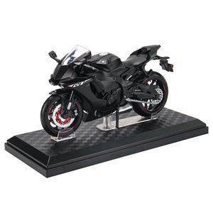 CCA 1 12 YZF-R1 Aleación de Motocross Modelo de motocicleta con licencia Colección de coches de juguete Regalo Producción de fundición a presión estática 240113