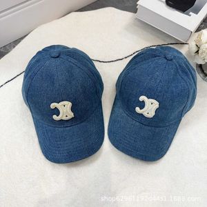 Casquette de Baseball en Denim, arc de triomphe Correct pour la maison, lavage à l'eau, haute qualité, polyvalente, même chapeau