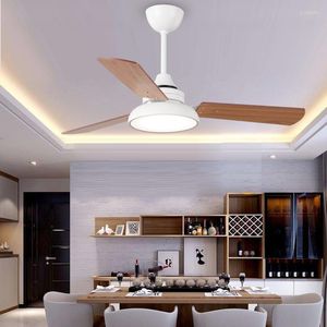 Ceiling Fans 220V Wooden With Lights 42 Inch Nordic Industrial Wind Blades Cooling Remote Dimming Fan Lamp
