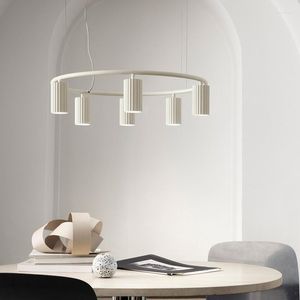 Luces de techo, accesorio colgante creativo para isla de cocina/sala de estar, candelabro de punto nórdico, iluminación de comedor moderna